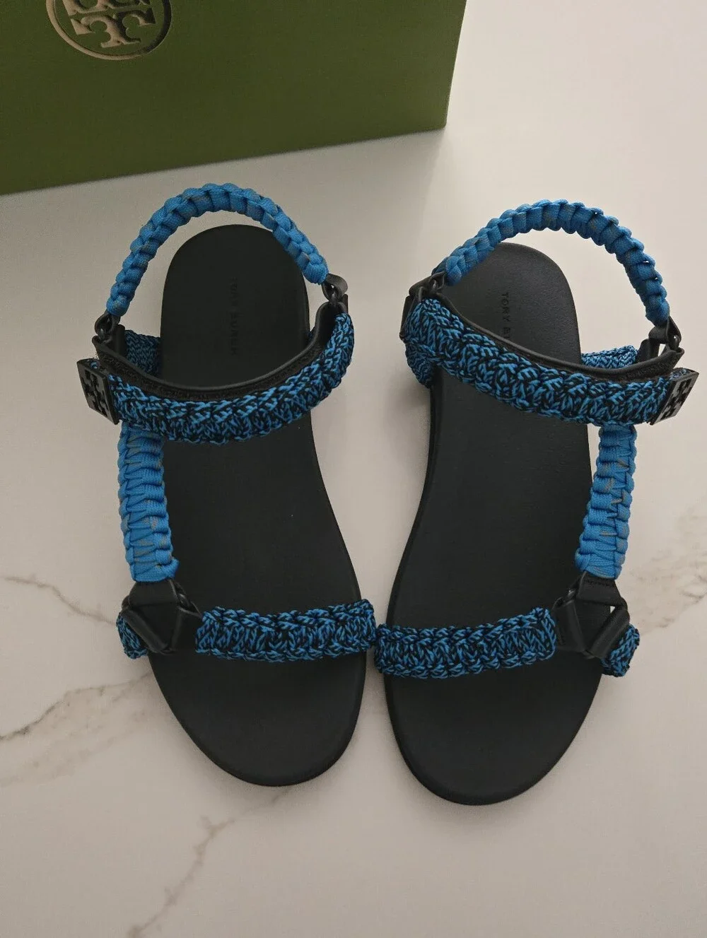 NWT Tory Burch Mellow Trail Rope Sandal